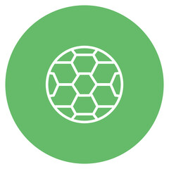 Obraz premium Football icon vector image. Can be used for Baby Shower.