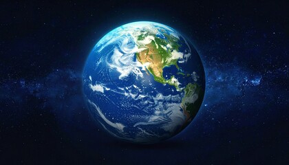 earth in space