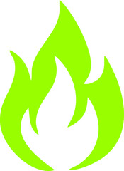 fire icon vector transparent 
