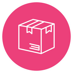 Box Carrier icon vector image. Can be used for Trading.