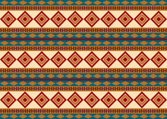  tribal vector  pattern. Native American ornament. Ethnic South Western decor style, geometric ornament. Vector Mexican blanket, rug. Woven carpet illustration 300dpi