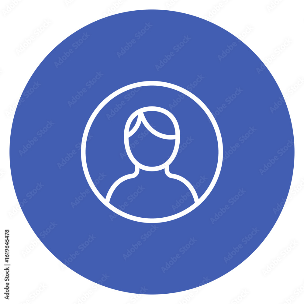 Poster user settings icon vector image. can be used for trading.