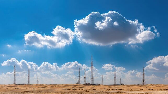 Harnessing edge cloud computing for future innovations in remote desert environments with communication towers