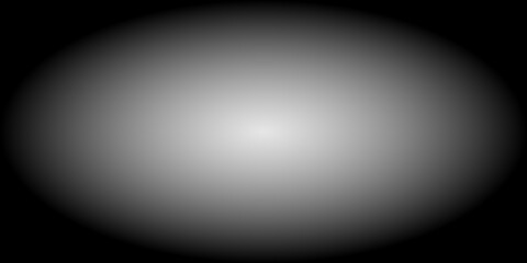 Dark radial spotlight gradient in gray tones. Background lighting effect for banners, highlights, product mockups, and visual depth