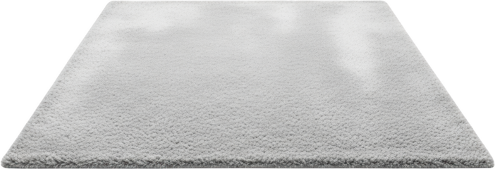 Soft textured gray carpet from a high angle perspective isolate rug floor covering