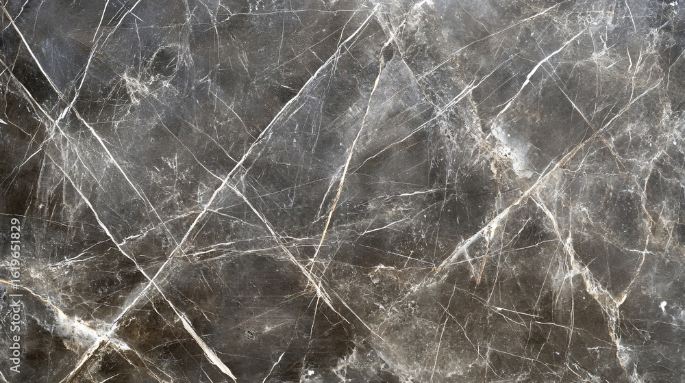 Poster a stunning marble surface with intricate patterns and veins capturing light and adding elegance