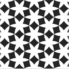 Fototapeta premium Abstract Seamless Pattern – Simple Line Geometry in Vector Format