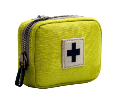 Essential first aid kit for adventures portable compact design safety preparedness isolated on transparent background, png