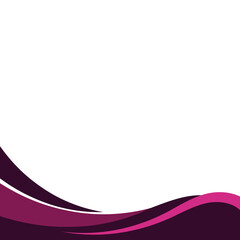 Business Wave Footer