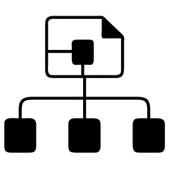 silhouette vector file management icon vector silhouette