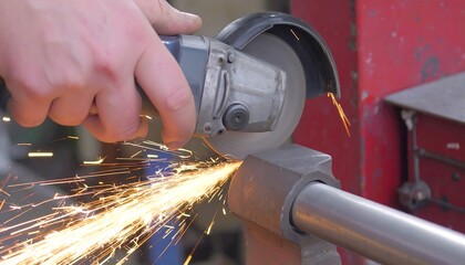 Metal grinding sparks (1)