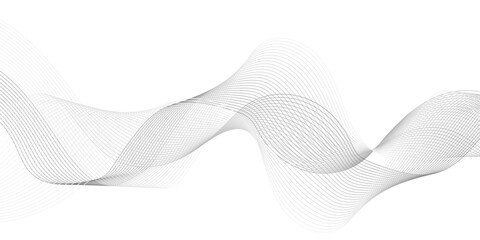Minimal abstract white wave background with smooth flowing lines and soft curves. Modern digital art design perfect for presentations, websites, and elegant graphic compositions.