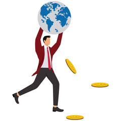 Economic Power and Global Influence Concept