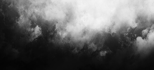 Fototapeta premium Abstract grayscale cloudscapes