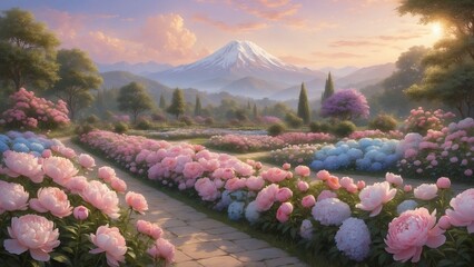 Elegant floral desktop wallpaper HD - premium botanical background