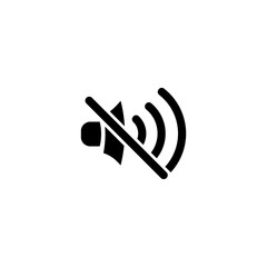 Vector loudspeaker icon