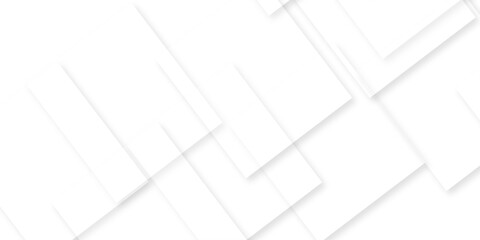 Abstract white background with texture pattern, layered geometric triangle shapes, white and grey glossy squares with faint geometric lines featuring intersecting patterns. background and design.