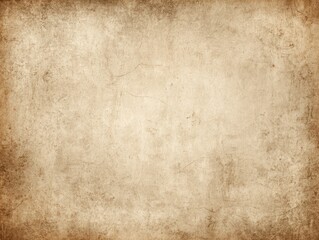 Obraz premium Aged paper texture with brown and beige tones, showing signs of wear and discoloration