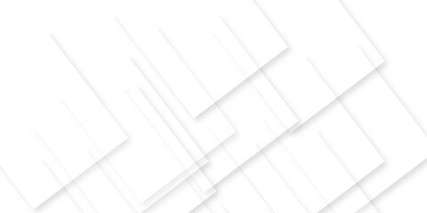 Abstract white background with texture pattern, layered geometric triangle shapes, white and grey glossy squares with faint geometric lines featuring intersecting patterns. background and design.