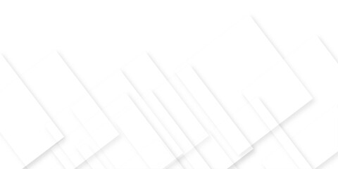Abstract white background with texture pattern, layered geometric triangle shapes, white and grey glossy squares with faint geometric lines featuring intersecting patterns. background and design.