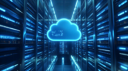 Cloud computing infrastructure in data center for web services and SAAS
