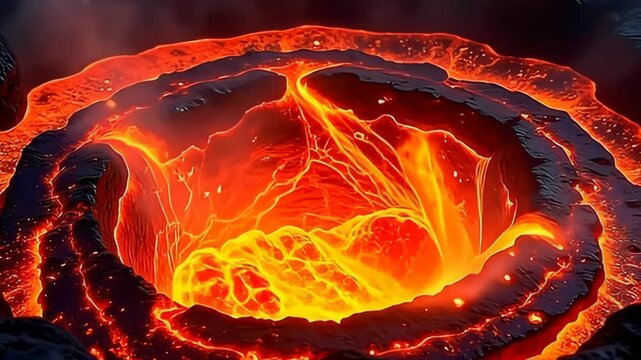 adenine sensory purl of radiant tints emerges, where the lava explosion burst curl configuration twirl with enthral intensity, flitter framing the profundity of obsidian, telltale intricate