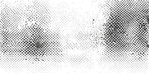 Abstract halftone dot pattern vector illustration for a modern geometric digital background