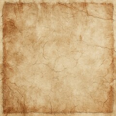 Fototapeta premium Aged, textured paper with cracks and discoloration