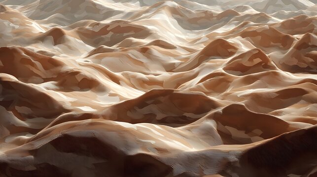 Khaki desert camouflage dune wall panels blending sandy textures and tactical design for outdoor-inspired decor