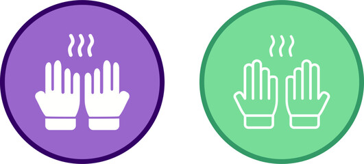Smelly Hands Vector Icon