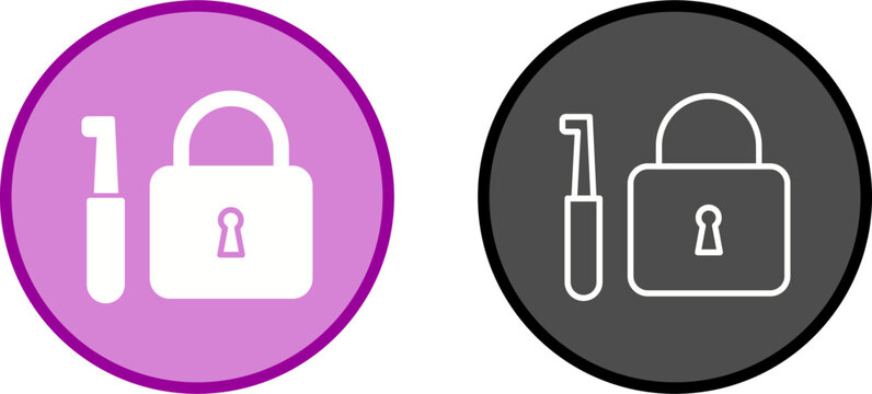 Lockpick Vector Icon