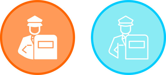 Riot Police Vector Icon