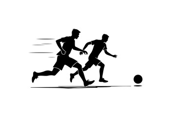 Obraz premium American Football Team Silhouette vector bundle