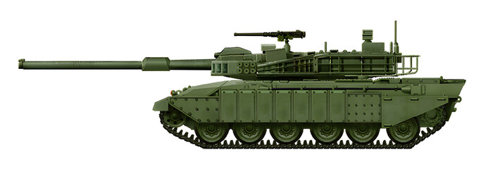 CK-2 MkI (Concept of a new MBT, with a 120mm gun and a turret from the K2 tank) © Tikros