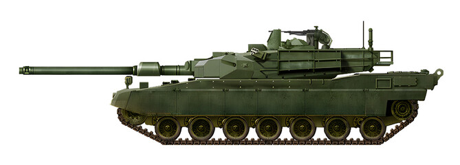 K2E2 MBT (Modernization of the K2E1 tank, with the installation of a new turret) © Tikros