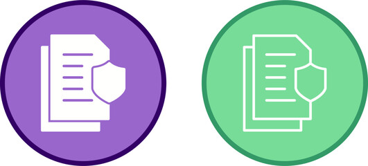 List Protection Vector Icon