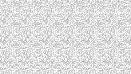 Seamless pattern with small oval shapes and dots scattered on a white background surface texture