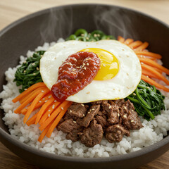 비빔밥 한식 음식