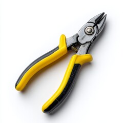 Fototapeta premium Close-up of a yellow and black wire cutter