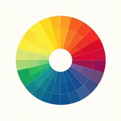 Obraz premium Circular color wheel (2)