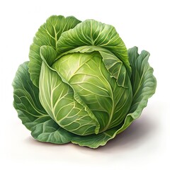 Obraz premium head of cabbage
