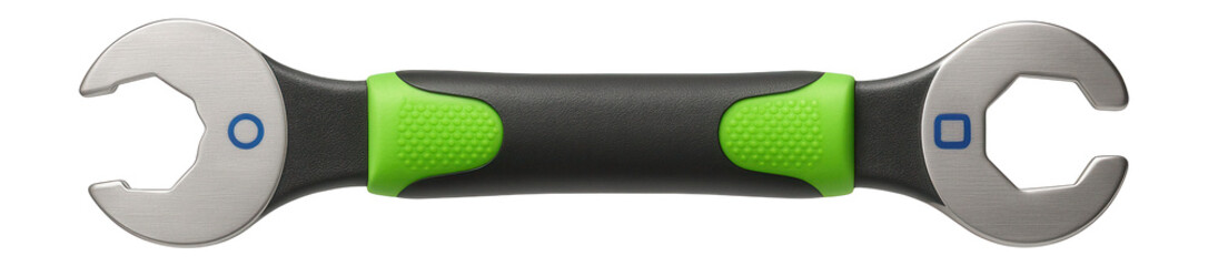 Obraz premium Double-ended bottom bracket wrench with a 36 mm and 40 mm opening for bike repair