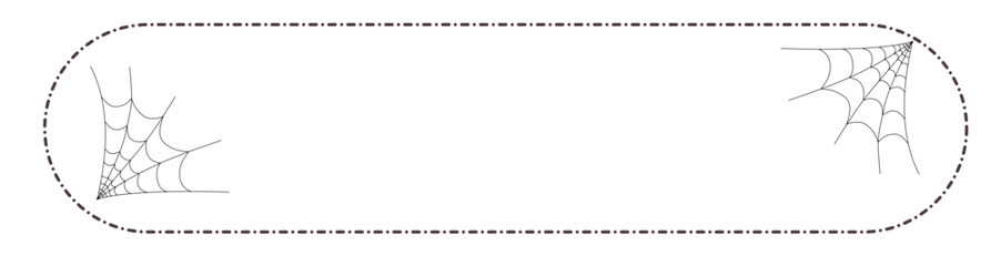 cute Halloween text box, banner