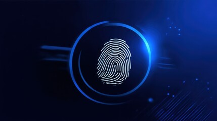 Intricate Fingerprint Pattern Revealed Against a Dark Background Highlighting Unique Identity in a Mysterious and Abstract Artistic Presentation