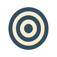 target with arrow vector Flat Gaming and Esports Icon Collection