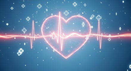 Heart Rate Monitor: Digital Healthcare Visualization