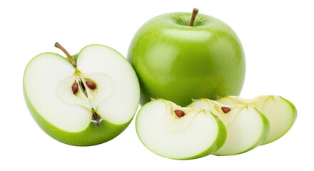 Isolated Green Apple