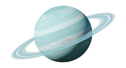 Isolated Planet Saturn