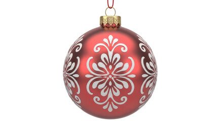 Fototapeta premium Isolated Christmas Bauble