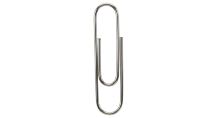 Isolated Paper Clip